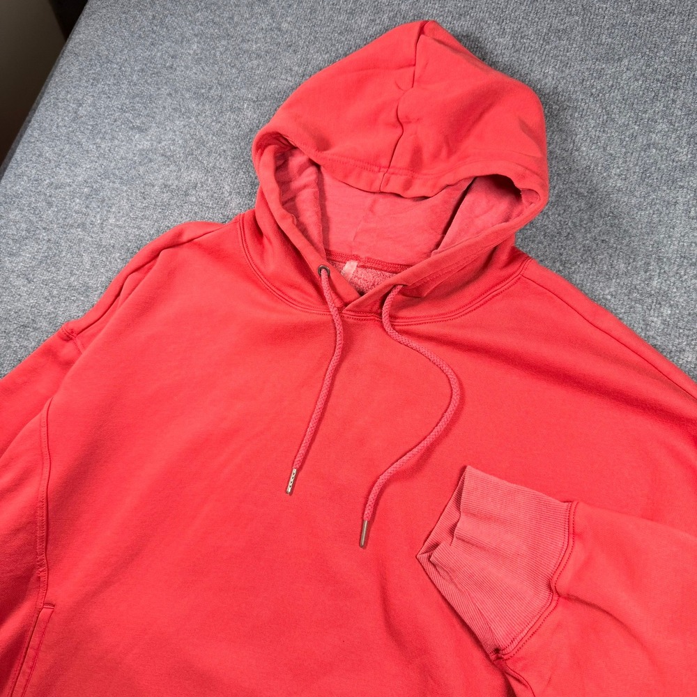 Free People Movement Hoodie Women Large Red Oversized Fleece OB1653597